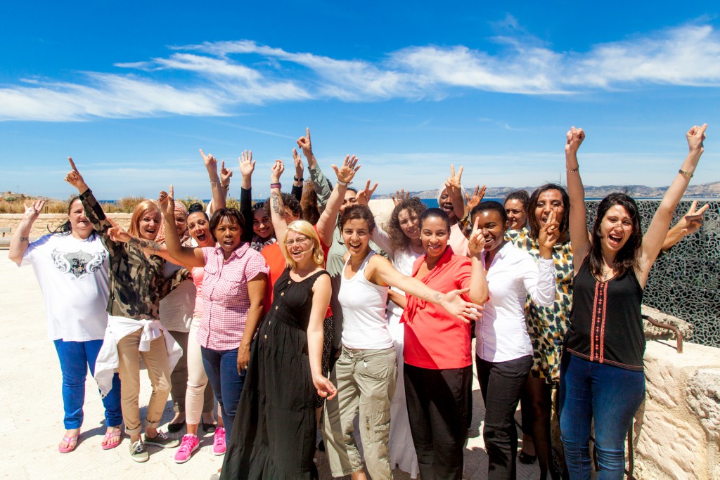 La Fondation Caritas, Alain Ducasse et 12 femmes accompagnées