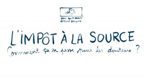 L'impôt à la source, comment ça se passe pour les donateurs