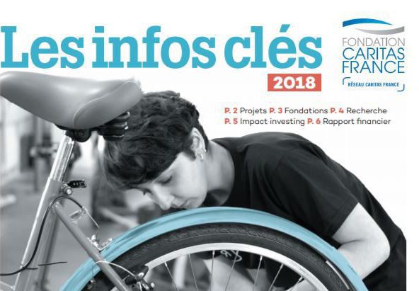 #10ansdeGénérosité - Retrouvez les Infos Clés de la Fondation Caritas France en 2018