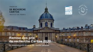 [Vidéo] Retrouvez la remise des Prix de Recherche Caritas 2020