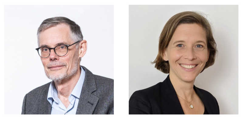 Passation de relais entre Jean-Marie Destrée et Claire Dognin